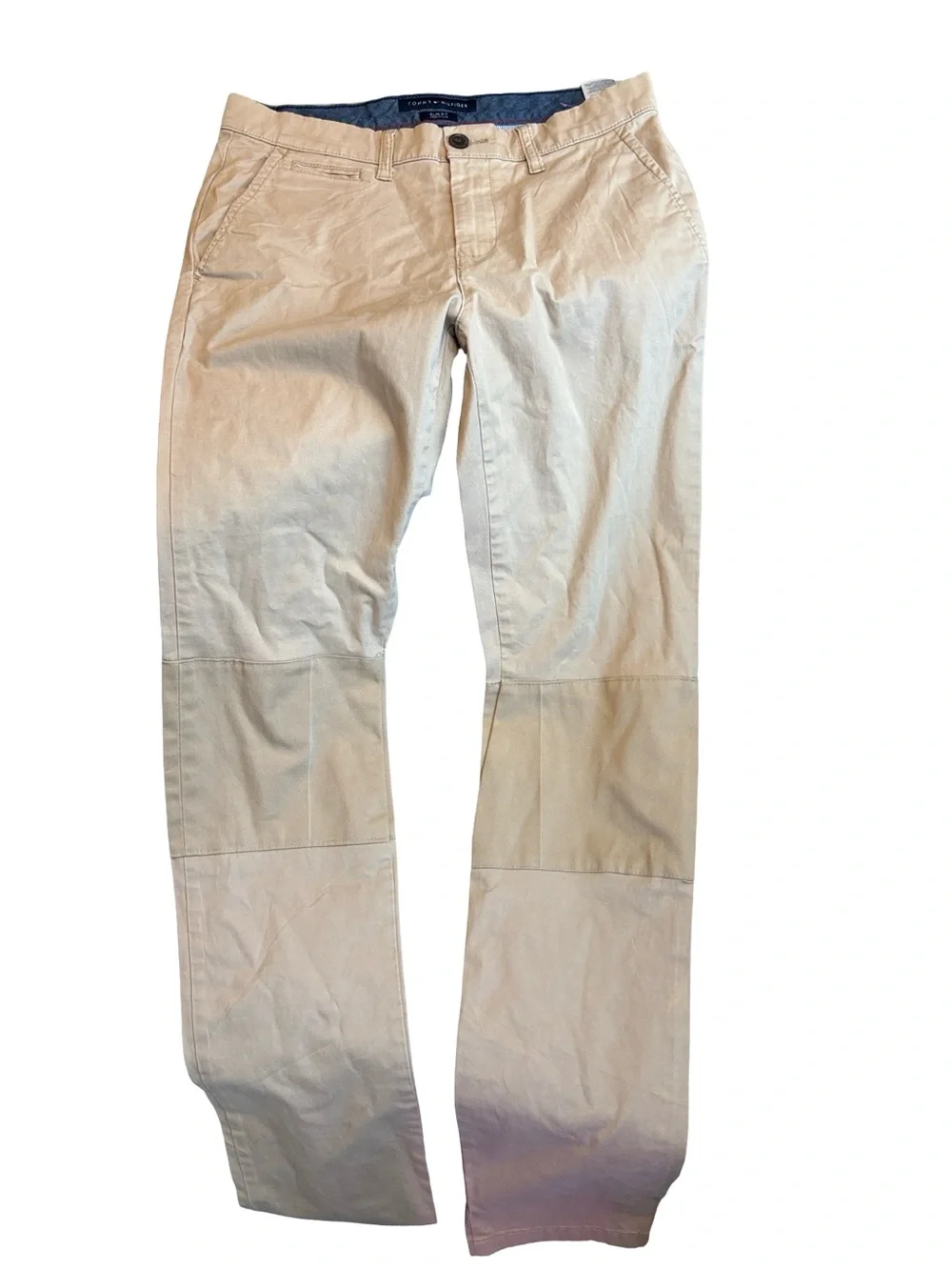 Tommy Hilfiger Slim Fit Chinos in Light Tan